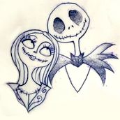 Proyecto Final: Jax and Sally . Design tatuaj de ilianagatto - 06.29.2026