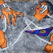 En el espacio nadie puede oir tus gritos . Desenho, Desenho a lápis, Desenho realista, Desenho anatômico, e Esboçado projeto de jecr2604 - 30.06.2026
