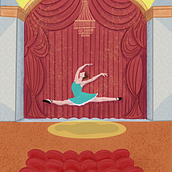 Bailarina de ballet. Un progetto di Disegno digitale, Illustrazione digitale, Disegno e Illustrazione tradizionale di marceguerrero0123 - 03.07.2026