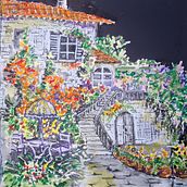 summer home. Un proyecto de Dibujo de Mellouk Assia - 03.07.2026