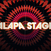 Palapa Stage Motion Graphics - Fusion Festival 2026 . Muzică, Grafică în mișcare, Animație, Design grafic, Video și Design tipografic de Nadin Heinke - 07.04.2026