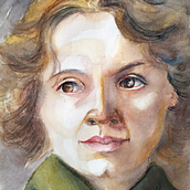 MIRADA. Pintura, Desenho de retrato, e Sketchbook projeto de LI MIZAR - 12.07.2026