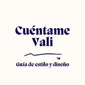 Guía de estilo y diseño: Cuéntame Vali. Un progetto di Graphic design e Illustrazione digitale di Valentina Miranda - 13.07.2026