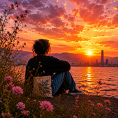 Atardeceres de Santiago: una historia visual creada con Inteligencia Artificial. Un proyecto de Diseño, Diseño con IA y Creación de Contenido con IA de Carolina Hidalgo - 14.07.2026