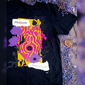 Playera ¨Philautía¨. Accessory Design, Vector Illustration, Digital Illustration, and Textile Design project by Ana Eliza Pérez Gutiérrez - 07.15.2026