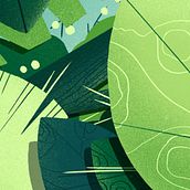 My Project for Course Animated Illustrations Inspired by Nature. Animação, Animação 2D, Desenho, Ilustração digital e Ilustração animada projeto de Alona Sosiedko - 15.07.2026