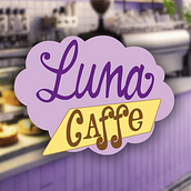 Logo Luna Caffe. Un progetto di Design, Branding, Brand identity, Graphic design e Design di loghi di Mariel Andrades Torres - 18.07.2026