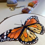 Monarch Butterfly. Arts, Crafts, and Textile Design project by Juliana Andreis - 07.19.2026