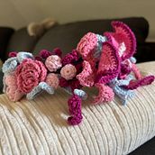 Andrea. Accessory Design, Arts, Crafts, Fiber Arts, Crochet, and Textile Design project by Andrea Gunkler - 07.20.2026