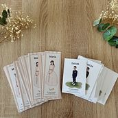 Recordatorios de Primera Comunión Personalizados Ein Projekt aus dem Bereich Design, Traditionelle Illustration, Fotografie, Grafikdesign, Zeichnung, Digitale Illustration und DIY von Ester Arráez Medina - 22.07.2026