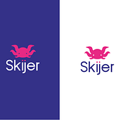 Creación Logo Skijer. Een project van  Ontwerp,  Branding en identiteit, Grafisch ontwerp y Logo-ontwerp van Noemi Esquer - 24.07.2026