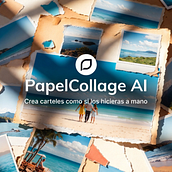 Papel Collage IA. Design gráfico projeto de Héctor Jorge Francisco Samayoa de León - 25.07.2026