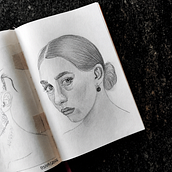 Retrato Realista: rosto feminino. Un progetto di Belle arti, Disegno a matita, Disegno, Disegno di ritratti, Disegno realistico e Disegno anatomico di Rebecca Cristina Lemos - 26.07.2026