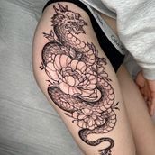 tatuaje japones . Ilustrasi tradisional, Desain Grafis, Menggambar, Ilustrasi Digital, Desain Tato, Dan Gambar Digital proyek oleh Adrian Bocanegra Sanchez - 07.27.2026