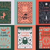 EDGAR ALLAN POE SERIE Ein Projekt aus dem Bereich Kunstleitung, Verlagsdesign und Grafikdesign von Alice Didier - 31.07.2026