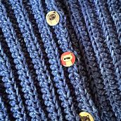 Cardigan de invierno . Fashion Design, Fiber Arts, DIY, Crochet, and Textile Design project by veritoangelica - 08.01.2026