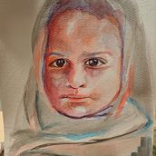 My project. Fine Arts, Painting, Watercolor Painting, and Portrait Drawing project by Anna Panichelli - 08.06.2026