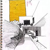 Trabajo final . Un proyecto de Arquitectura, Bocetado, Dibujo e Ilustración arquitectónica de Tomas Bataller - 06.08.2026