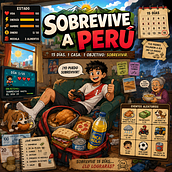 Sobrevive 15 dias en Perú. Traditional illustration project by george_salcedov - 08.07.2026