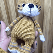 TIGRE . Seni, Kerajinan, Seni Serat, Mainan Seni, Berkreasi dengan Anak-Anak, Merenda, Dan Amigurumi proyek oleh Enma Lucy Saire de la Torre - 08.09.2026