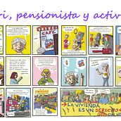 MARI, PENSIONISTA Y ACTIVISTA Ein Projekt aus dem Bereich Bildende Künste, Comic, Zeichnung, Storyboard und Erzählung von Otilia Navarro - 10.08.2026
