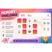 Memory Challenge . % Oscar Roth tarafından hazırlanan Güzel sanatlar, Ve Grafik Tasarım projesi - 08.13.2026
