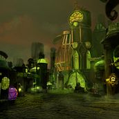 Zaun city inspired Environment illustration . Arte și meșteșuguri, Desen & Ilustrație digitală de anne gilson - 08.13.2026
