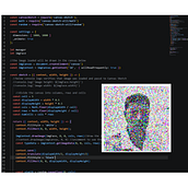 Pixelated Image Noise Animation. Un proyecto de Diseño e Ilustración digital de Ramon Maurino Jaime Dolor - 16.08.2026