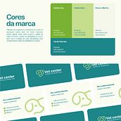 Apresentação da identidade - Vet Center. Design, Branding, Identity, Graphic Design, and Logo Design project by Telio Goetsa - 08.17.2026