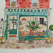La petite boutique de Nico. Un proyecto de Ilustración tradicional y Dibujo de khloe - 21.08.2026