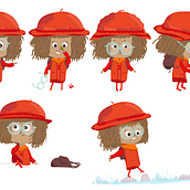 Little Red Riding Hood. Een project van Digitale illustratie van Manel Drareni - 24.08.2026