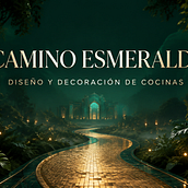 Cocina camino esmeralda . Un progetto di Design e Artigianato di Valentina Merino Rodríguez - 25.08.2026
