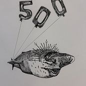 Birthday Shark. Traditional illustration, Pencil Drawing, Drawing, Realistic Drawing, Artistic Drawing & Ink Illustration project by Charlotte Booth - 08.27.2026