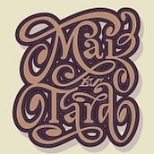 Mai és tard. Een project van Typografie, Kalligrafie,  Belettering, Digitale belettering y Typografisch ontwerp van Alexis Perez Salsamora - 03.09.2026