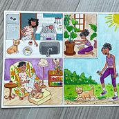 A Day in the Life. Un progetto di Illustrazione tradizionale, Character design, Disegno e Sketchbook di Lisa Davis Palmer - 03.09.2026