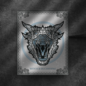 Ilustración Vectorial "Winter is Coming". Een project van Traditionele illustratie, Grafisch ontwerp y Digitale illustratie van Stefano Marsetti - 06.09.2026