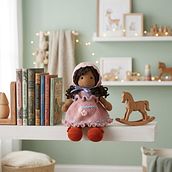 Bambola Romantica . Arte și meșteșuguri, Design de jucării, Arte din fibre, Croșetat, Amigurumi și Design textil de reginarusso1 - 09.10.2026