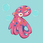 Proyecto Final: Felicidad bajo el mar. Een project van Digitale illustratie van mar_nm - 10.09.2026
