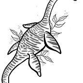 Dinosaurio  . Ilustrație tradițională, Design grafic, Desen, Ilustrație digitală, Design tatuaj și Desen digital de sarhachavez02 - 09.19.2026