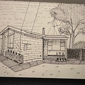 My home. . Traditional illustration, Drawing, Architectural Illustration & Ink Illustration project by indee_cumming - 09.21.2026