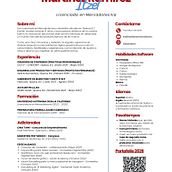 Mi CV. Traditional illustration, and Digital Illustration project by Itzel Martínez - 09.24.2026