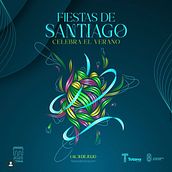 Identidad Visual Fiestas de Santiago . Design grafic & Ilustrație digitală de Catalina Piedrahita - 09.26.2026