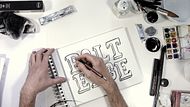 By Hand and On The Cover. Calligraphy, and Typography course by Sergio Jiménez
