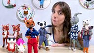 Needle felting: creación de personajes con lana y aguja. Un curso de Craft de Carolina Alles