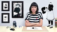 Introducción a la ilustración con tinta china. Un curso de Ilustración de Hilda Palafox