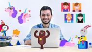 Animation and Design of Characters in After Effects. 3D, and Animation course by Moncho Massé