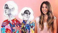 Retrato com lápis, técnicas de cor e Photoshop. Curso de Ilustração por Beatriz Ramo (Naranjalidad)