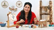 Painting with Thread: Textile Illustration Techniques. Craft course by Gimena Romero