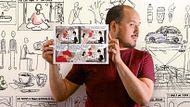 Introduction to Autobiographical Comics. Illustration course by Mariano Diaz Prieto