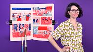 Creación y desarrollo de novelas gráficas. Un curso de Ilustración de María Luque